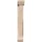 Ekena Millwork Traditional Slat Smooth Bracket w/ Offset Brace, Douglas Fir, 5 1/2"W x 26"D x 38"H BKT0604X26X38TRA06SDF - alternate 2